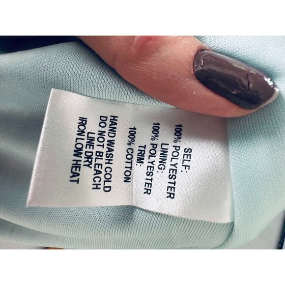 Lulus Sammi Light Blue Floral Print Ruffled Surplice Maxi Dress Size Large NEW - Picture 10 of 12